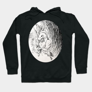 Dagon ink drawing - Lovecraftian inspired art and designs Hoodie